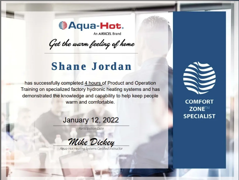 Aquahot - Product and Operation Training